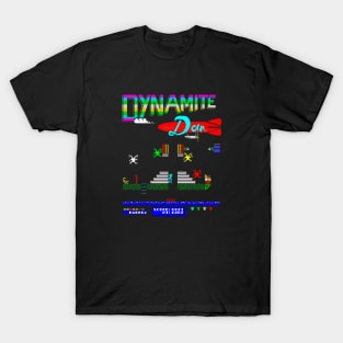 Mod.10 Arcade Dynamite Dan Video Game T-Shirt